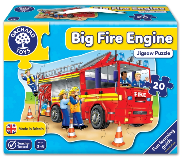 Golvpussel Big Fire Engine