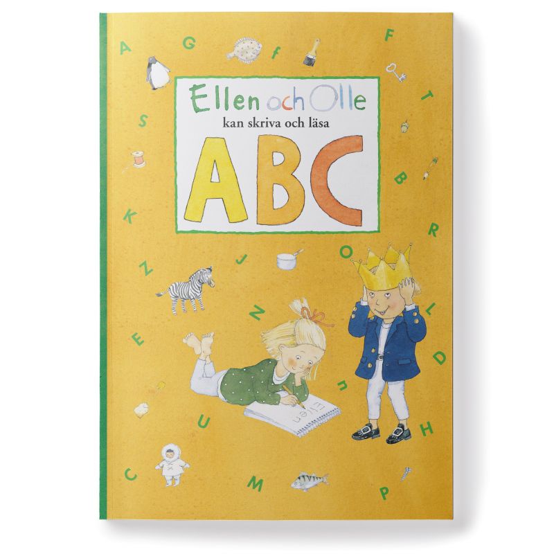 Skrivbok - Ellen och Olle kan skriva och läsa ABC