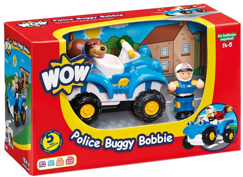 Fyrhjuling Police Buggy Bobbie
