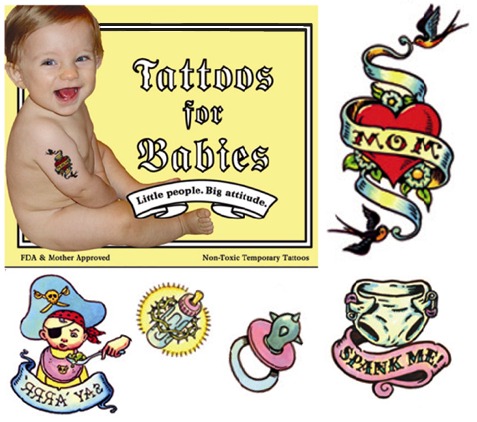 Tatueringar  för bebis